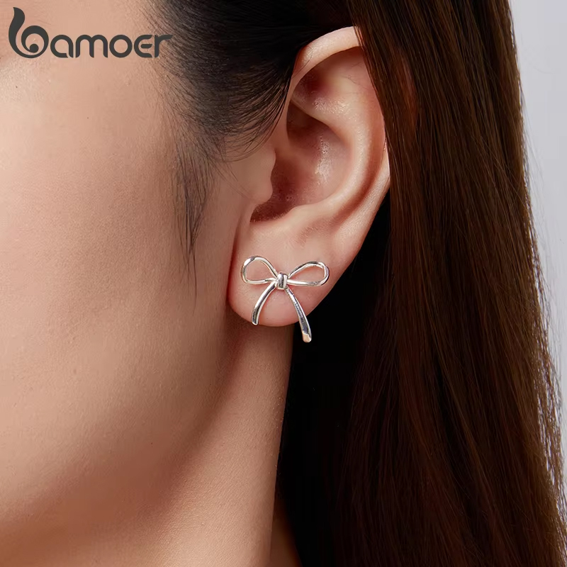 BAMOER solide 925 en argent St - Tie Clip Silver avis et prix