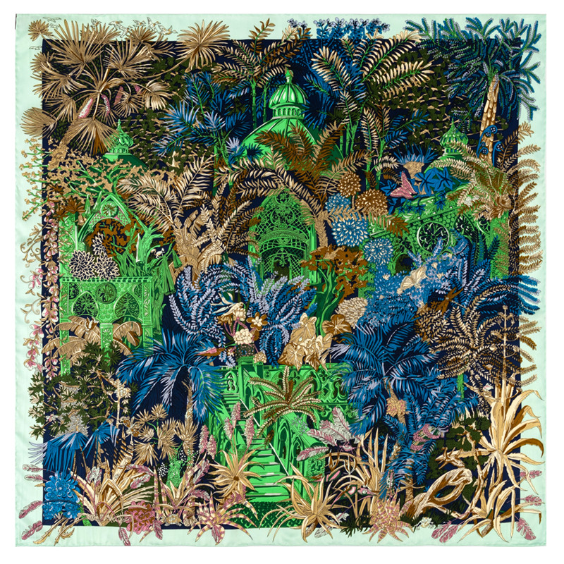 Foulard en soie sergé roulé à  - Scarf Silk Square avis et prix