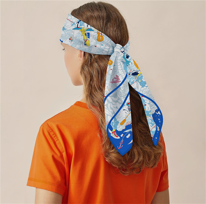 POBING – foulard en sergé de s - Scarf Silk Square avis et prix
