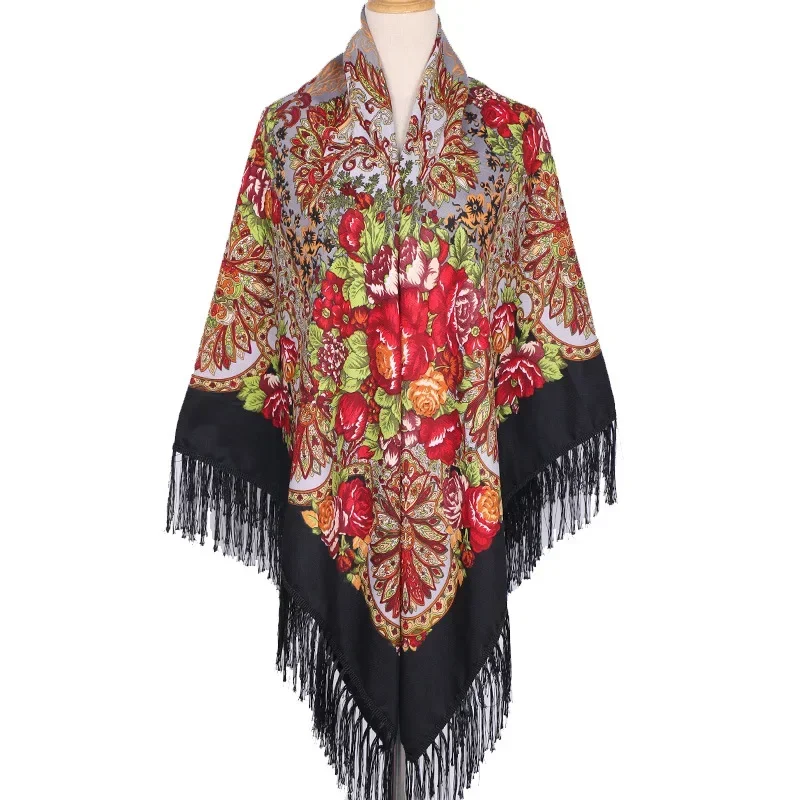 160*160 cm ethnique grande éch - Woven Scarf Blanket avis et prix
