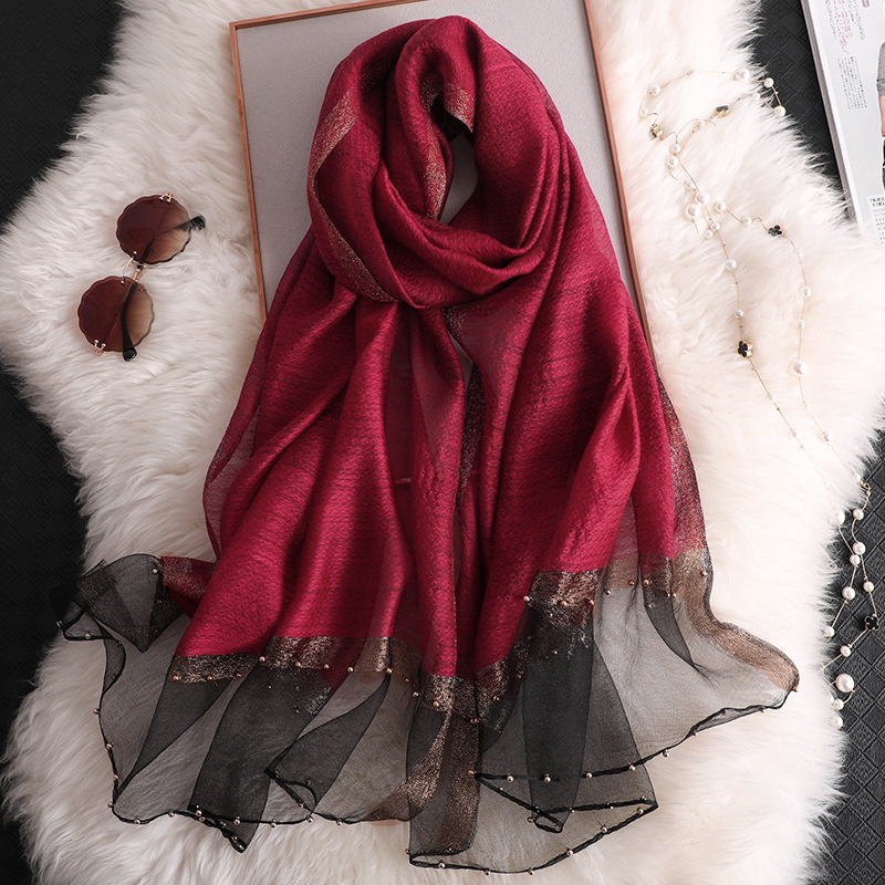 2024 luxe 100% soie châle écha - Scarf Silk Square avis et prix
