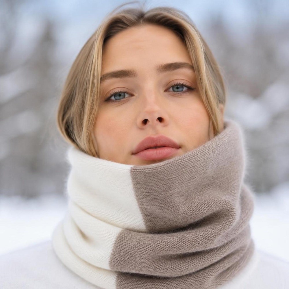 Écharpe infinie tricotée à emp - Infinity Scarf Knit avis et prix