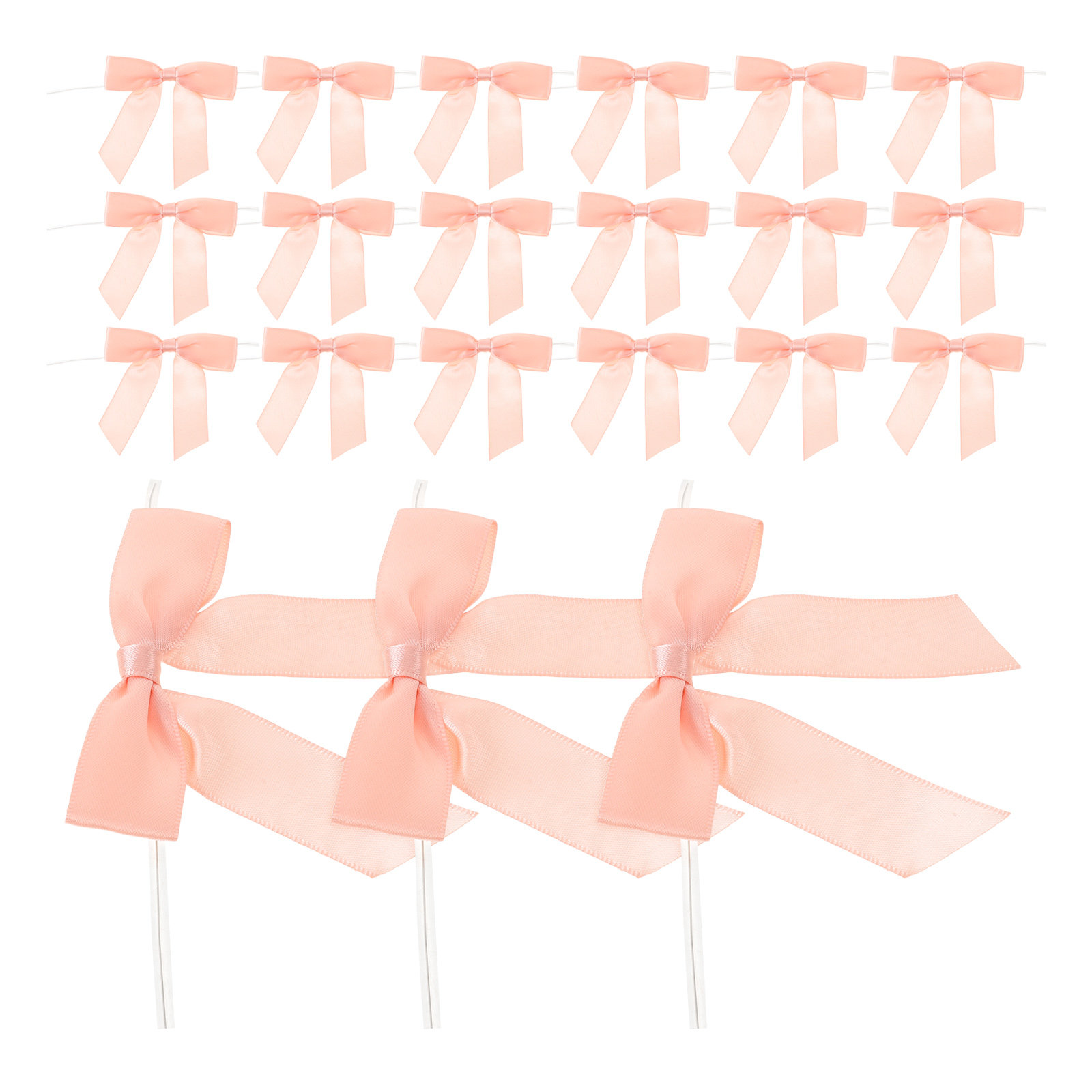 50 nœuds en ruban de satin ros - Bow Tie Pre Tied avis et prix