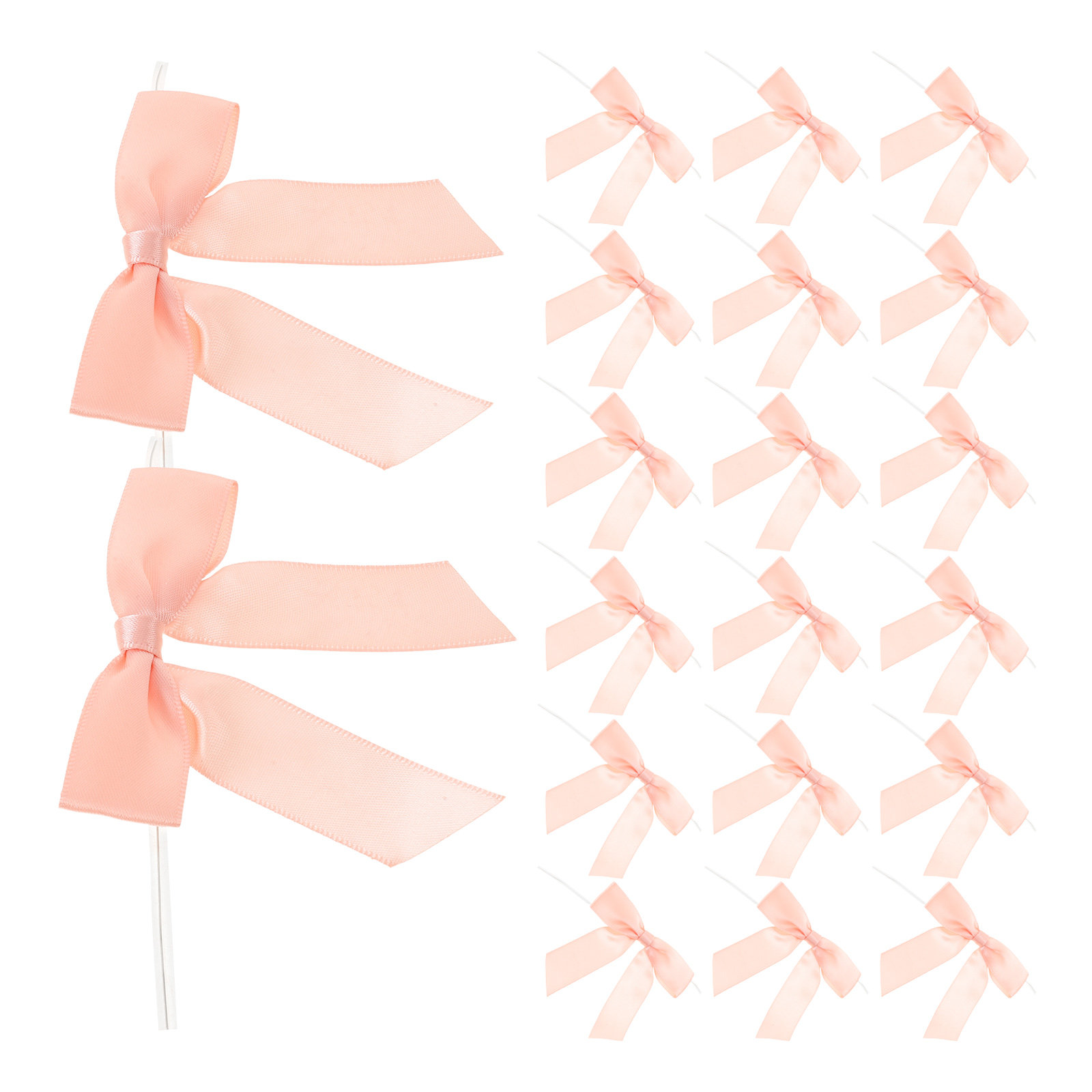 50 nœuds en ruban de satin ros - Bow Tie Pre Tied avis et prix